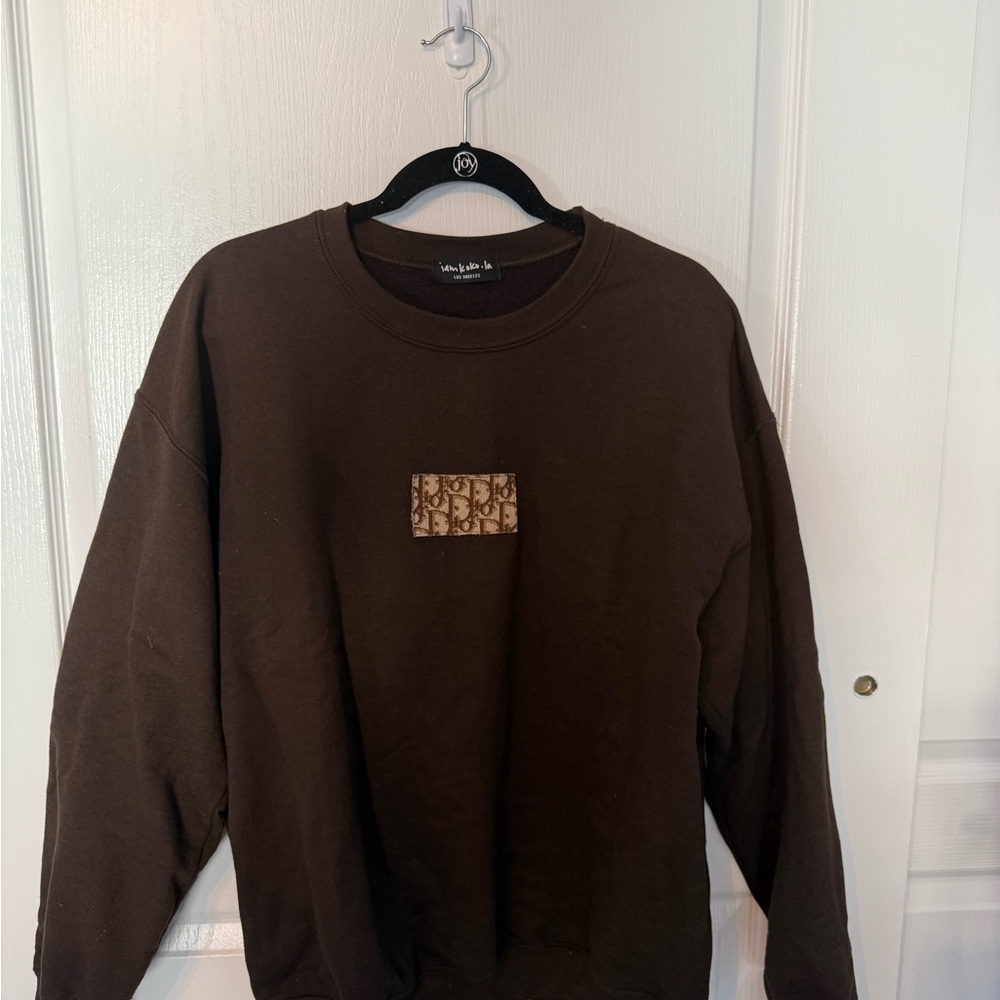 Iamkoko.la brown crew neck